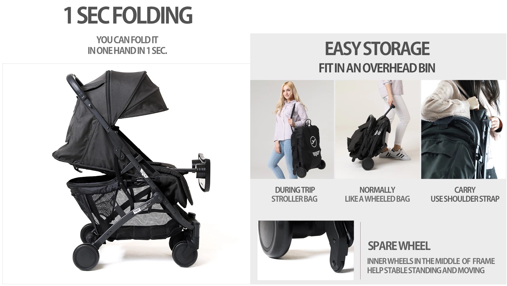 keenz air plus cabin stroller