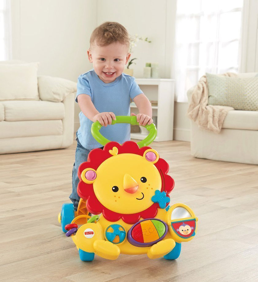 Fisher Price Musical Lion Walker