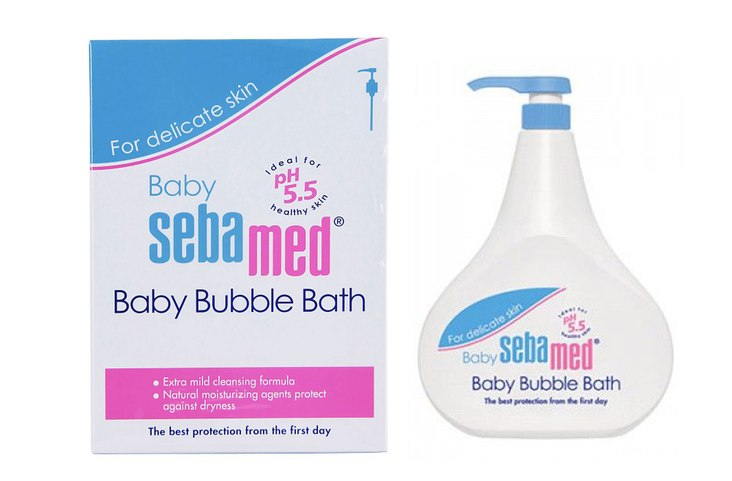 baby sebamed bubble bath